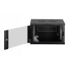 Pie sienas stiprināms 19 collu statīva skapis DIGITUS Dynamic-N DN-37101 — 7U, 600x450 mm, IP20, atslēgas slēdzene, nesamontēts