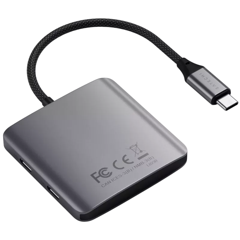 Satechi centrmezgls ar Power Delivery, 4 x USB-C 3.2