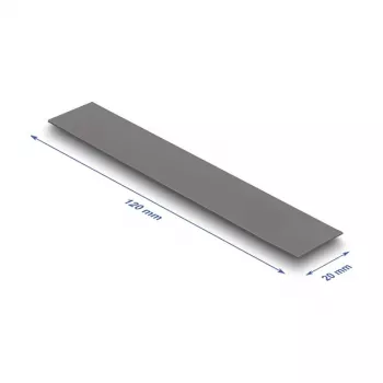 Termopade DeLOCK 18475 3 W/m·K Pelēka 20x120x0,5 mm
