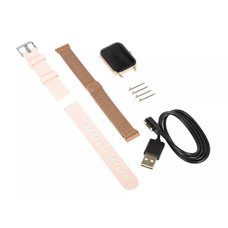 Smartwatch X16 Bluetooth rozā