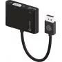 ALOGIC DP-VGHD4K-ADP Video kabeļa adapteris DisplayPort HDMI + VGA (D-Sub) melns (DP-VGHD4K-ADP)