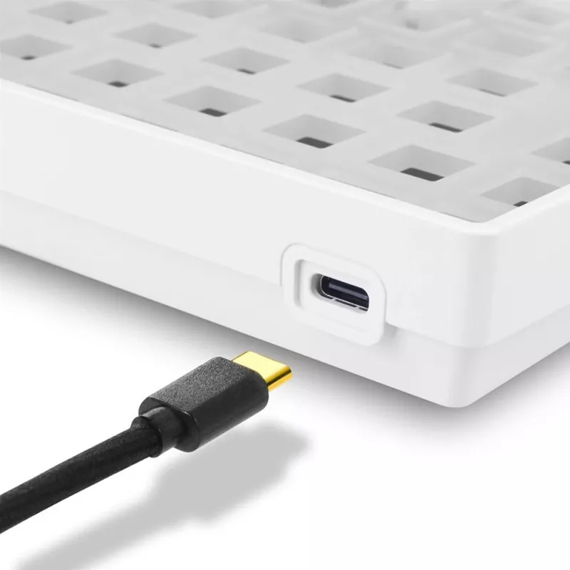 Sharkoon SKILLER SGK50 S3 spēļu tastatūra, USB, bez baltā