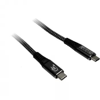 Inter-tech 88885672 USB kabelis, melns
