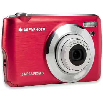 AgfaPhoto Compact Realishot DC8200 1/3.2 kompaktkamera 18 MP CMOS 4896 x 3672 pikseļi sarkana (DC8200RD)