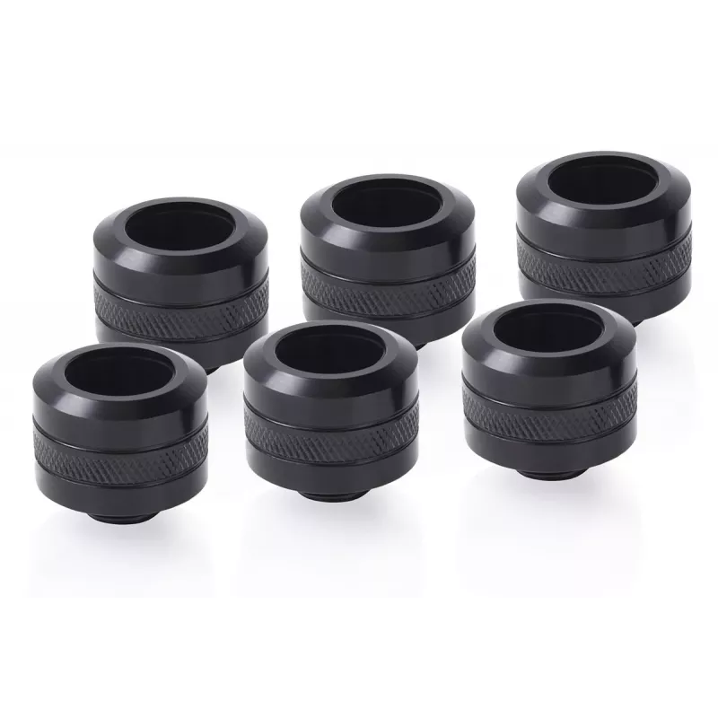 Armatūras komplekts Alphacool 17477 misiņš melns 23 mm augstums 2,6 cm diametrs