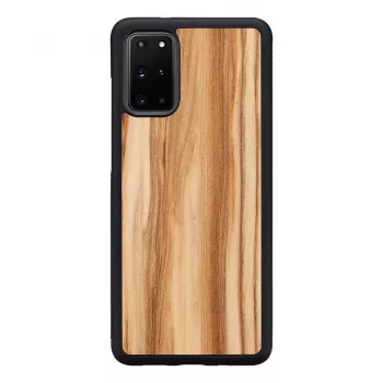 Viedtālruņa maciņš man and wood Galaxy S20+ kapučīno melns – aizsargājošs