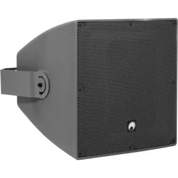 Griestu/iebūvējamais skaļrunis Omnitronic ODX-215TM 100V, tumši pelēks