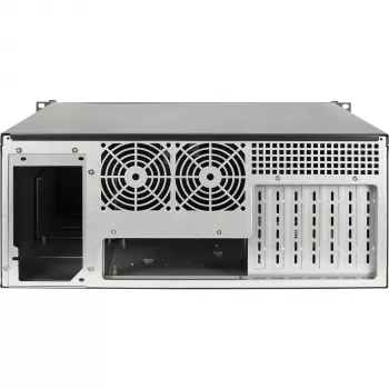 Rack Server Inter-Tech 4U-K-439L Melns