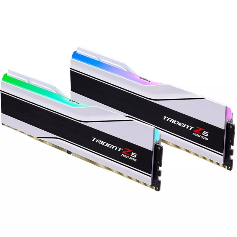 Galddatora RAM G.SKILL Trident Z5 Neo RGB F5-6000J3636F32GX2-TZ5NRW 64 GB (2x32 GB) DDR5 6000 MT/s 288 kontaktu DIMM CL36