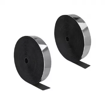 DeLOCK lieljaudas āķa-cilpas lente pašlīmējoša 25m x 50mm melna