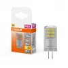 Osram LED PIN 12V Clear 28 Non-dim G4 spuldze, 2,2 W, 2700 K silti balta