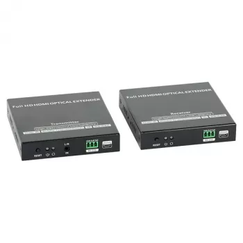 HDMI pārveidotājs Delta Energy Systems HDMI-OFT-20IR 20 m ar IR atbalstu