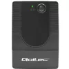 Qoltec 53772 nepārtrauktās barošanas avots (UPS) Line-Interactive 0.65 kVA 360 W 1 AC kontaktligzda