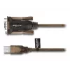 Adapteris USB 2.0 Type-A uz seriālo RS-232 D-Sub 9 pin tēviņu DeLOCK 62646