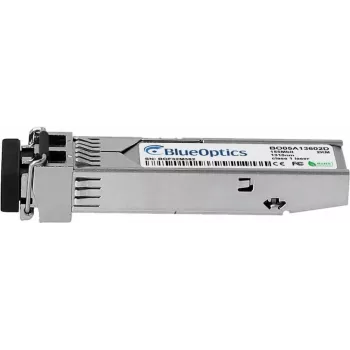 Savietojams Extreme Networks I-MGBIC-LC03 BlueOptics BO05U13602D SFP raiduztvērējs, LC-Duplex, 1000BASE-X, daudzmodu optiskā šķiedra, 1310nm, 2KM, DDM, 0°C/+70°C (I-MGBIC-LC03-BO)