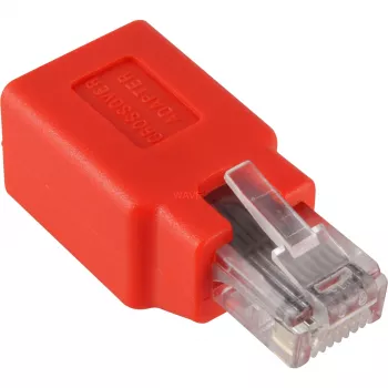 Wentronic Goobay CAT 5e RJ45 savienotājs/savienojums, krustojums — līdz 100 MHz tīkliem (68912)