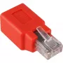 Wentronic Goobay CAT 5e RJ45 savienotājs/savienojums, krustojums — līdz 100 MHz tīkliem (68912)