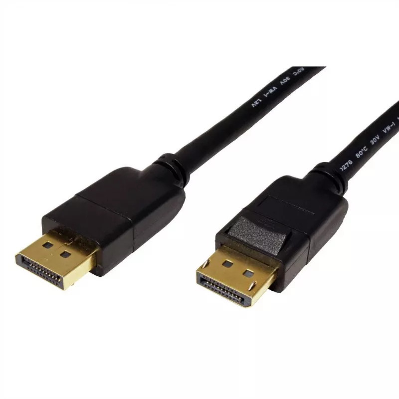 ROLINE DisplayPort kabelis, v1.4, DP ST - ST, melns, 1,5 m (11.02.9188)