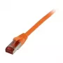 Patch vads RJ45 - CAT6 250MHz - 2m oranžs - S-STP(S/FTP) - TPE/LSZH(Superflex) - Synergy 21 -
