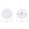 Griestu lampa Tellur Tellur WiFi LED 24W Round — viedā LED griestu lampa, 24W, Wi‑Fi vadība, apaļa