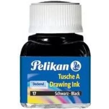 Pelikan Drawing Ink A, Saturs: 10 ml stikla pudelītē, karminrot (2) īpaši piemērota rasēšanas spalvai, zīmēšanas spalvai, otai (201517)