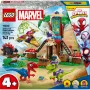 LEGO MARVEL 11200 Spideja un Gobija raptoru cīņa koka mājas štābā