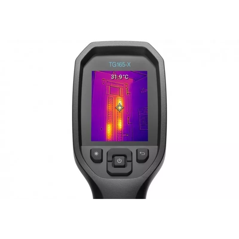 FLIR TG165-X MSX termokamera -25 līdz +300 °C 80 x 60 pikseļi 8.7 Hz MSX®, integrēta LED gaisma, digitālā kamera