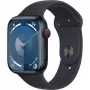 APPLE Watch Series 9 GPS + Cellular 45mm Midnight alumīnija korpuss ar Midnight sporta siksnu - M/L (MRMD3QF/A)