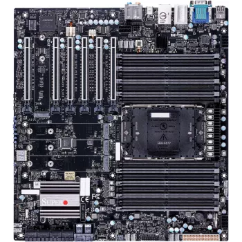 Supermicro - Motherboard X13SWA-TF - E-ATX - LGA4677 Socket-E - W790 Chipsatz USB 3.2 Gen 1 USB-C 3.2 Gen 2x2 USB 3.1 Gen 2 USB 3.2 Gen 2x2 10 Gigabit LAN Gigabit LAN Onboard-Grafi