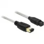 FireWire A/B kabelis DeLOCK 82597 3,0 m pelēks