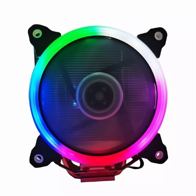 Gaisa dzesētājs Gembird CPU-HURACAN-ARGB-X130 12 cm melns balts