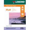 Lomond foto tintes printera papīrs, matēts, 170 g/m2, A4, 100 loksnes, abpusējs