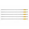 Arrow set POE LANG D-055-B3 — fibreglass arrows, 28 in (710 mm), Melns, set of 5