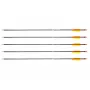 Arrow set POE LANG D-055-B3 — fibreglass arrows, 28 in (710 mm), Melns, set of 5