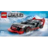 Lego Speed Champions 76921 Audi S1 E-Tron Quattro sacīkšu auto komplekts