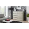 Kumode top e shop Malwa M8 120 cm Sonomas ozolkoka krāsā — liela kumode