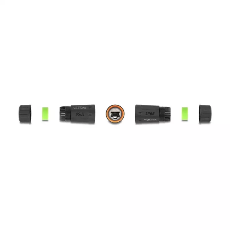 Tīkla kabelis DeLOCK 88144 RJ45 uz RJ45 Cat.6A melns
