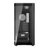 Datora korpuss DarkFlash DS900G (melns) — mid-tower ATX saderīgs, rūdīta stikla sānu panelis