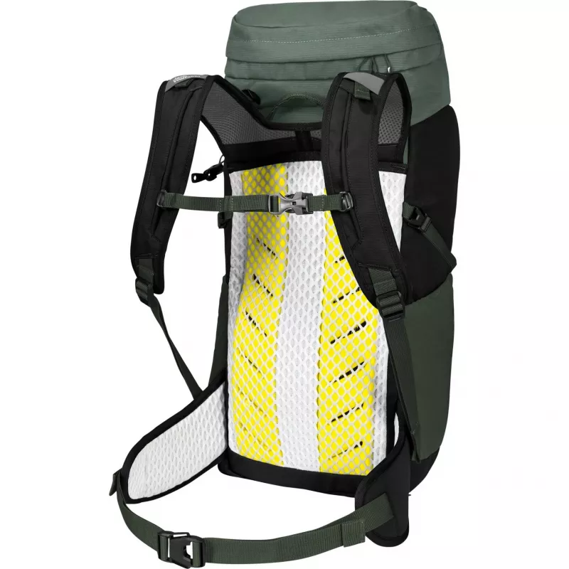 Jack Wolfskin Kids Peak Hiker mugursoma - tumši zaļa, 28 L