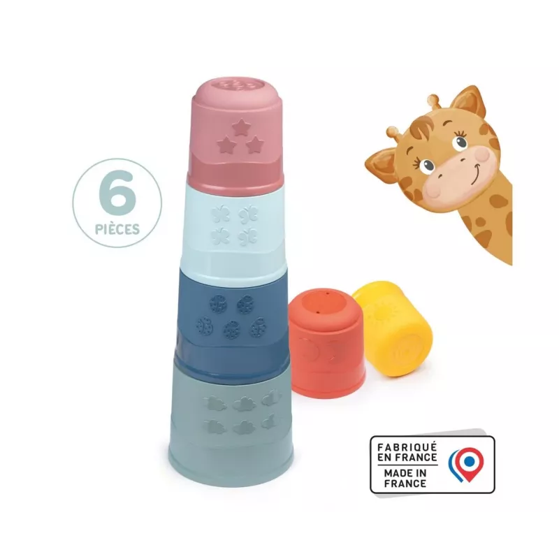 Little Smoby Magic Tower ūdens piramīda ar krāsainiem trauciņiem