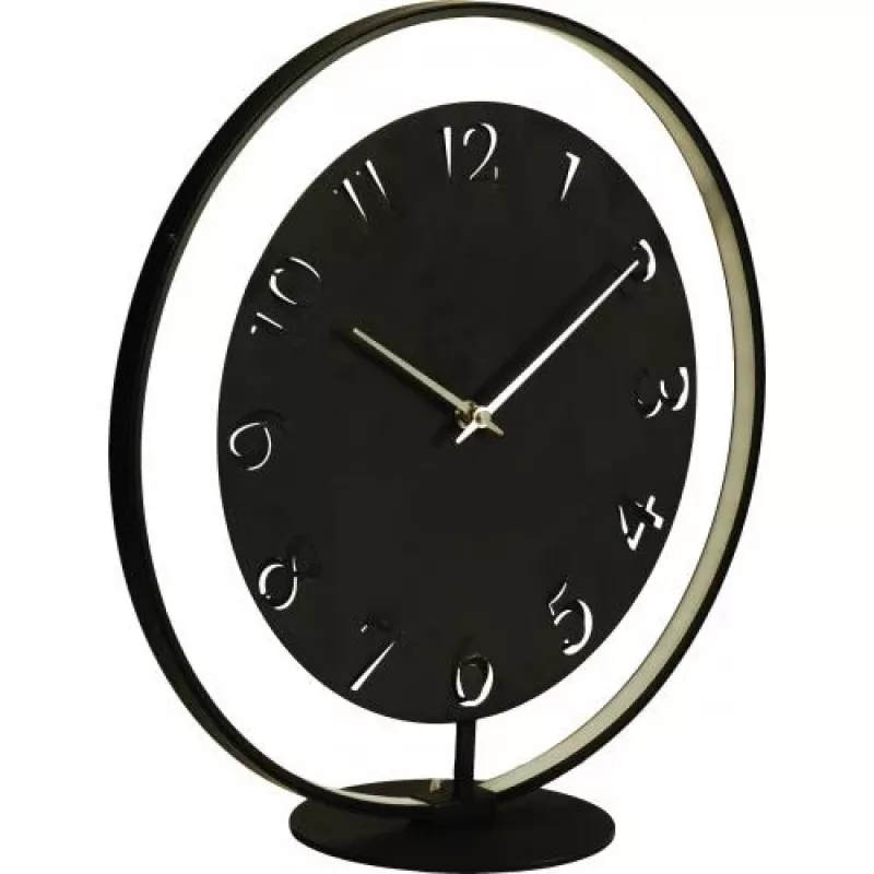 NeXtime pulkstenis 5188zw Ting, 41x40 cm, melns