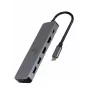 Gembird A-CM-COMBO3-03 USB Type-C 3-in-1 daudzportu adapteris (Hub + HDMI + PD)