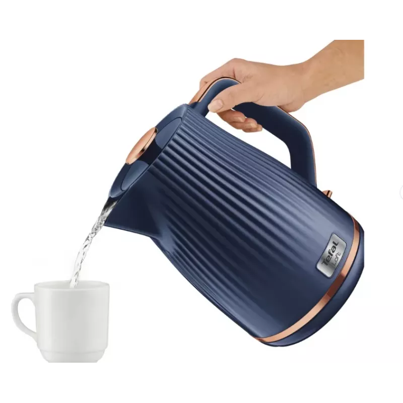 Tefal Loft KO251430 elektriskā tējkanna 1,7 l Zila