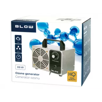 Ozona ģenerators BLOW oz-01 — 60 000 mg/h jauda, 120 W jauda