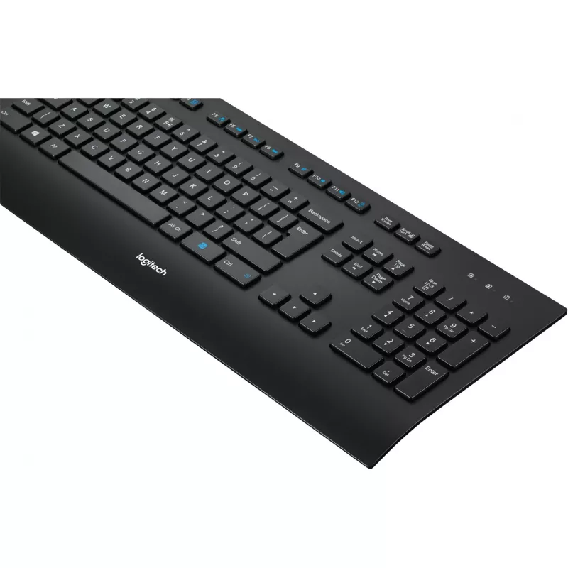 Logitech Corded K280e - tastatūra - USB - franču