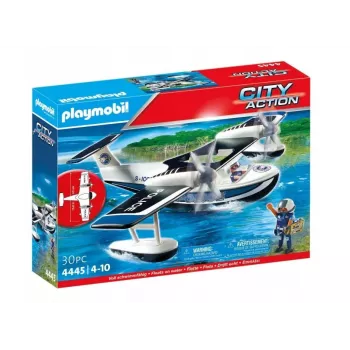 Figūriņu komplekts City Action 4445 Policijas hidroplāns