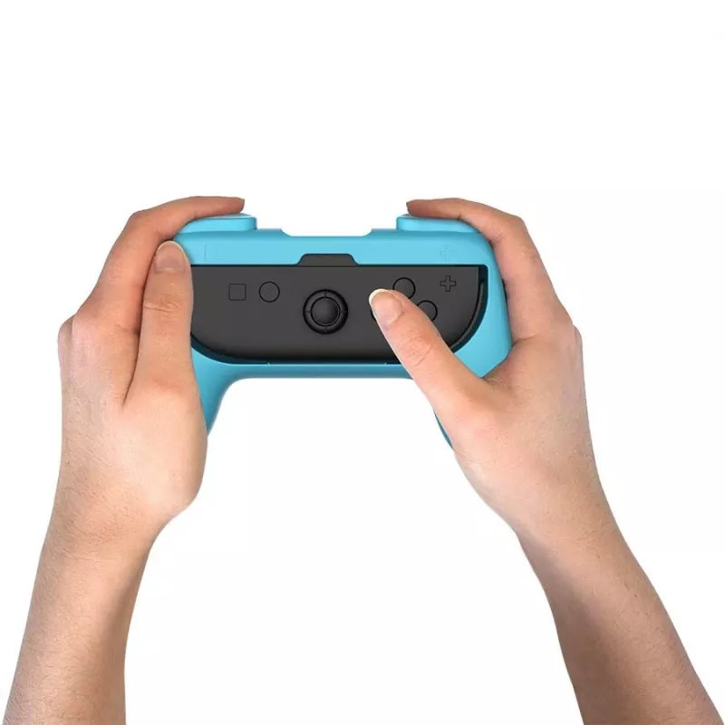 Controller grip Subsonic Joy-Cons comfort grip Switch & Switch 2 Pink Turquoise