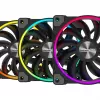 ALPENFÖHN Wing Boost 3 120mm ARGB korpusa ventilatori, 3 gab. iepakojumā, melni