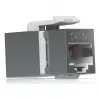 Keystone Coupler Ubiquiti UACC-Keystone-Coupler-C6A Plakans Nerūsējošais tērauds RJ-45