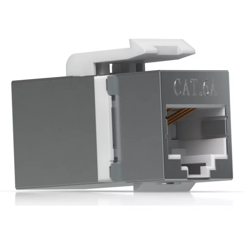 Keystone Coupler Ubiquiti UACC-Keystone-Coupler-C6A Plakans Nerūsējošais tērauds RJ-45